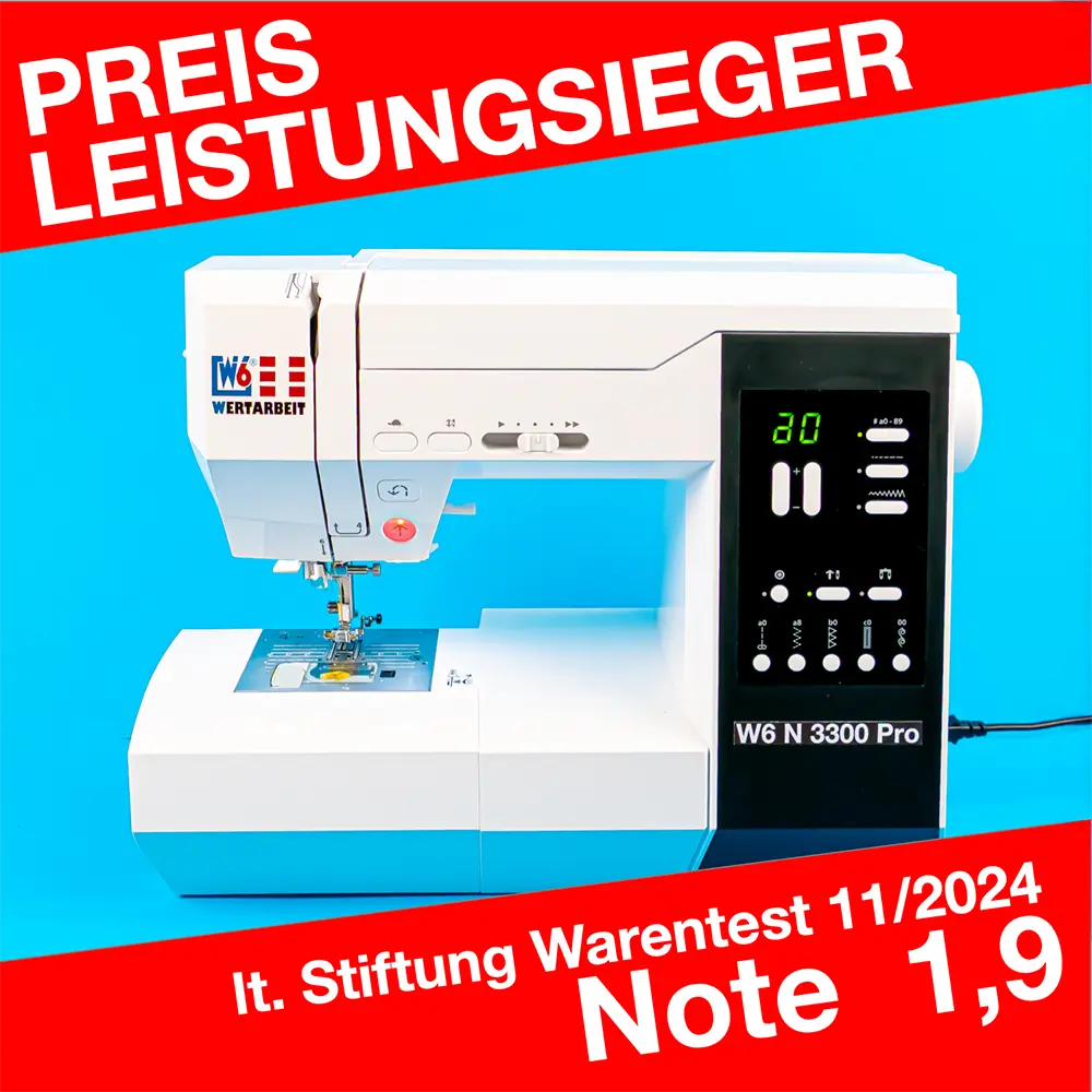 W6 Nähmaschine N 3300 Pro