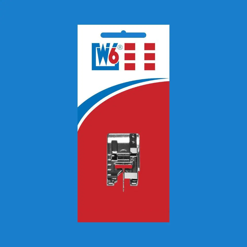 W6 Nähmaschinen Patchworkfuß / Nahtschattenfuß / Absteppkantenfuß