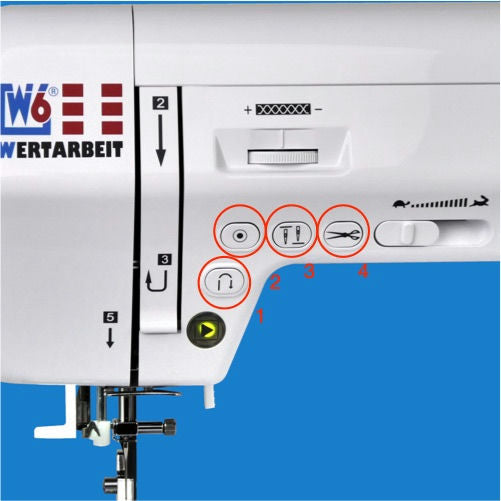 W6 Nähmaschine N 9500 Pro