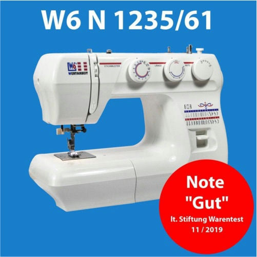 W6 Nähmaschine N 1235/61 – W6 Wertarbeit