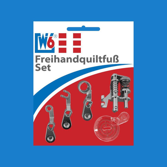 W6 Nähmaschinen Freihandquiltfuß Set