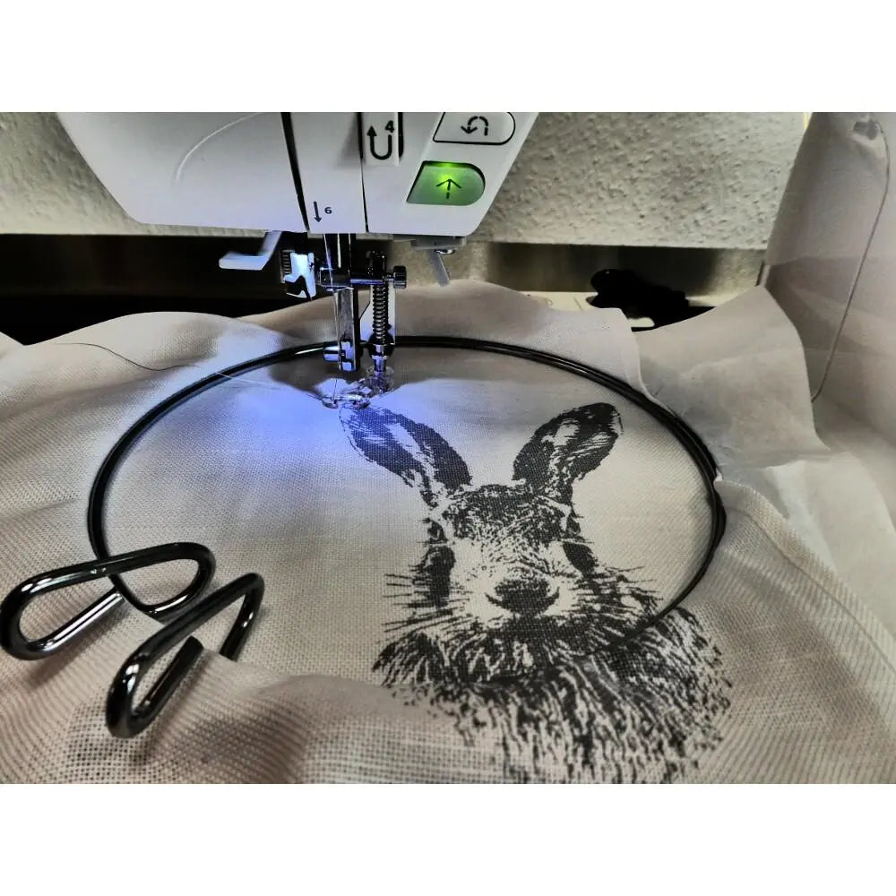 W6 Freihandstickrahmen 12,7 cm (5 Zoll) pink