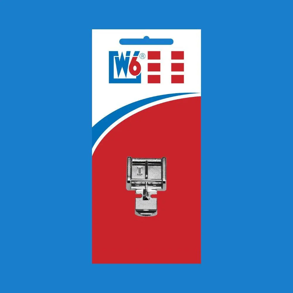 W6 Nähmaschinen Snap-On Reißverschlussfuß