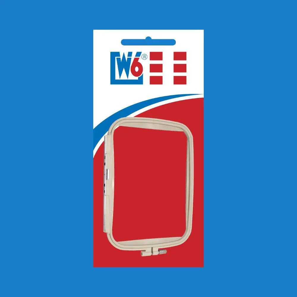 W6 Nähmaschinen Stickrahmen 13 x 20 cm