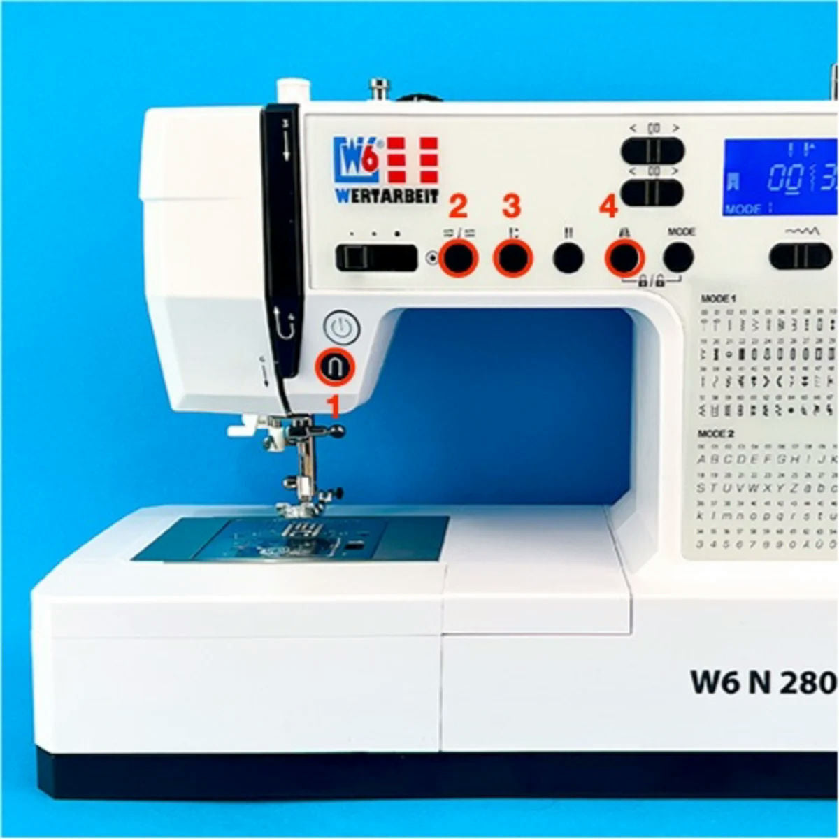 W6 Nähmaschine N 2800 Pro