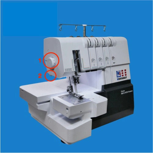 W6 Coverlock N 707D Freiarm