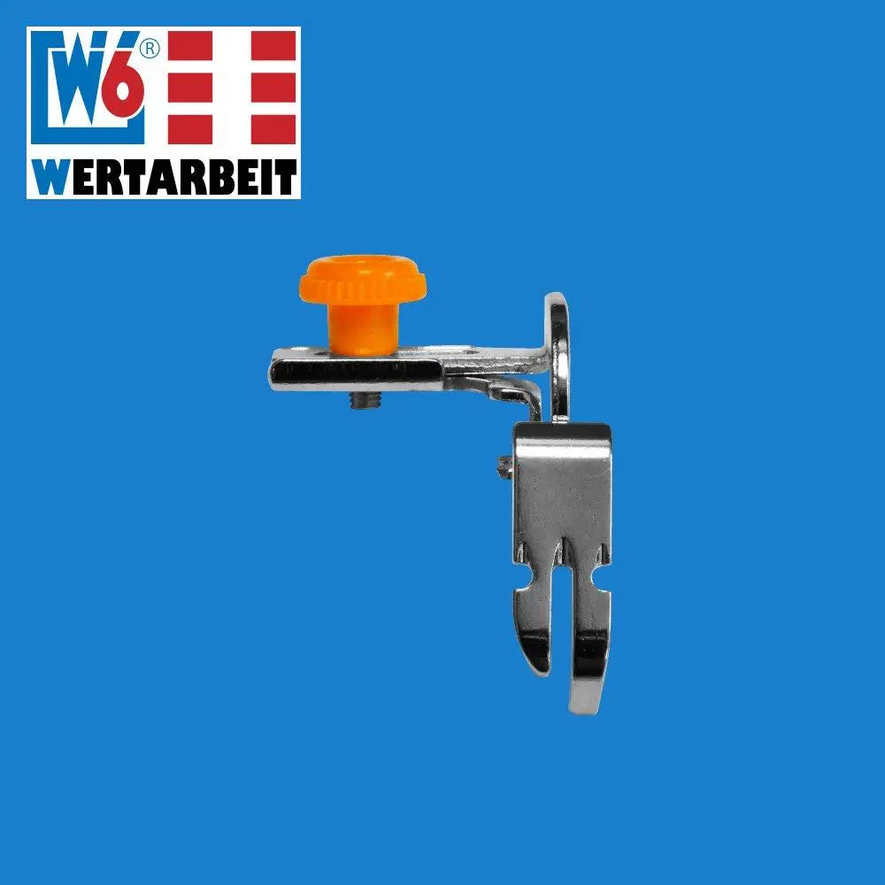 W6 Nähmaschinen Reißverschlussfuß / Paspelfuß