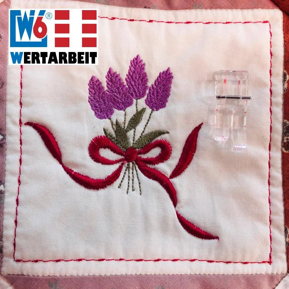 W6 Nähmaschinen 1/4 inch / Patchwork- / Quiltfuß