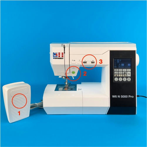 W6 Nähmaschine N 5000 Pro
