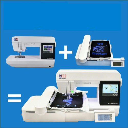 W6 Nähmaschine N 8000 Exklusive