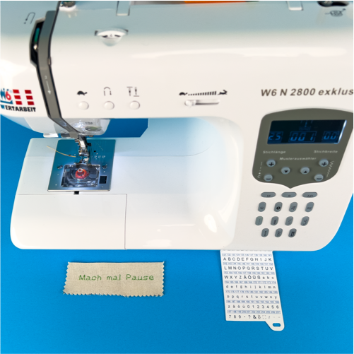 W6 Nähmaschine N 2800 Exklusive