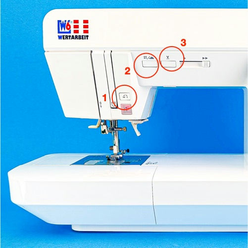 W6 Nähmaschine N 8000 Exklusive