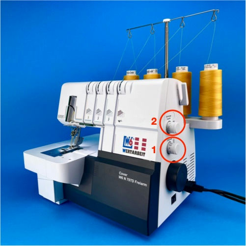 W6 Coverlock N 707D Freiarm