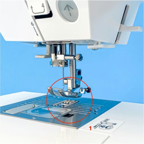 W6 Nähmaschine N 8000 Exklusive