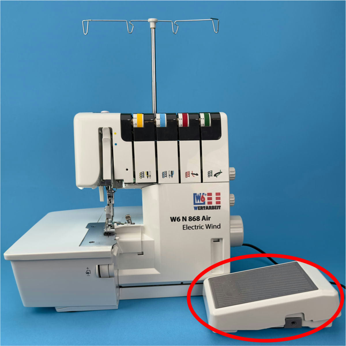W6 Overlock N 868D Air Electric Wind