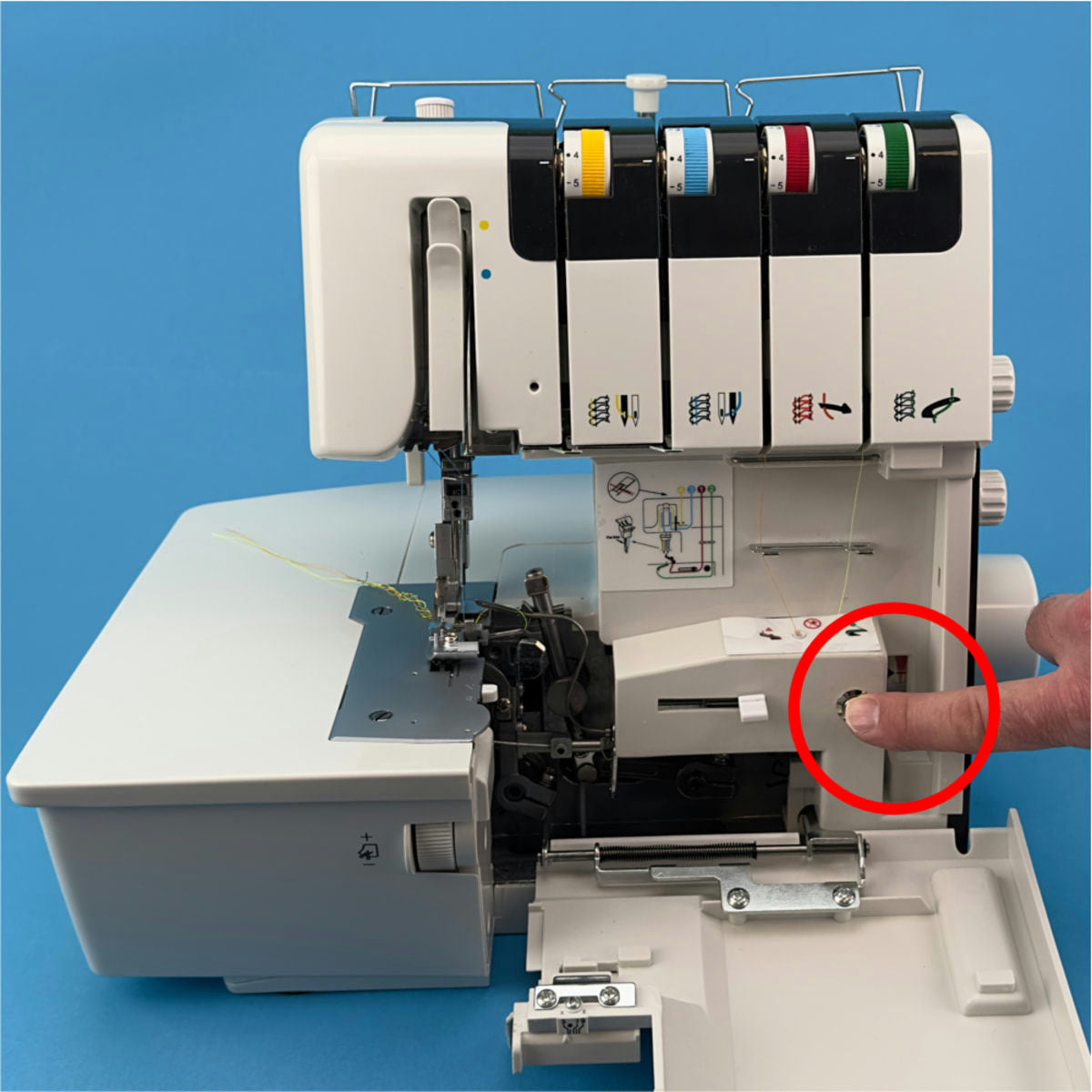 W6 Overlock N 868D Air Electric Wind