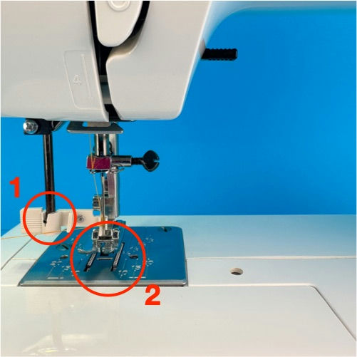 W6 Nähmaschine N 1235/61 – W6 Wertarbeit